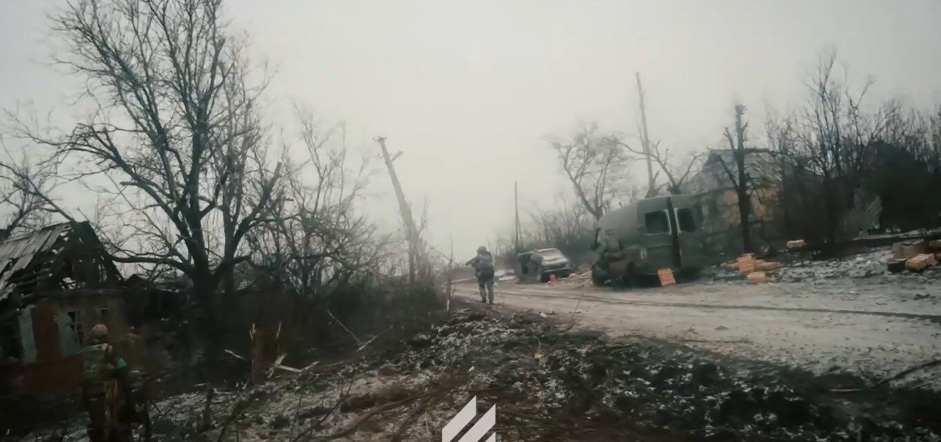 ВСУ ''зачистили'' позиции армии рф в пригороде Бахмута: видео в стиле GoPro
