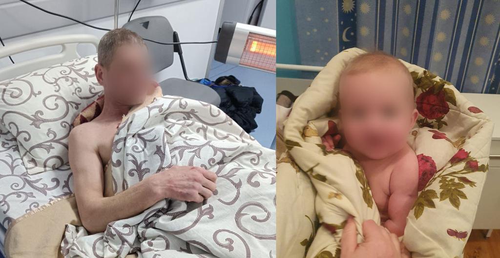 На Полтавщині чоловік з п'ятимісячною дитиною у візочку провалилися під кригу (відео порятунку) 