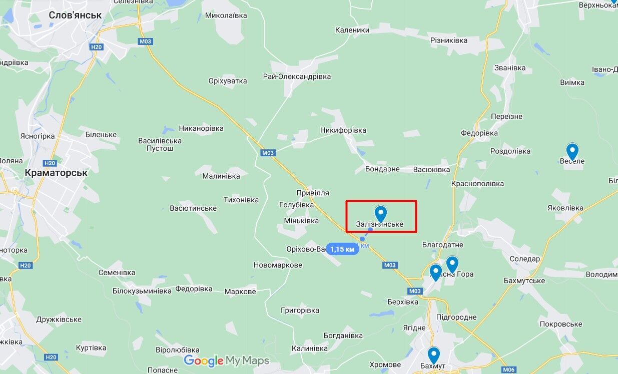 Ситуація під Бахмутом: армія рф атакувала село по дорозі на Слов'янськ - подробиці