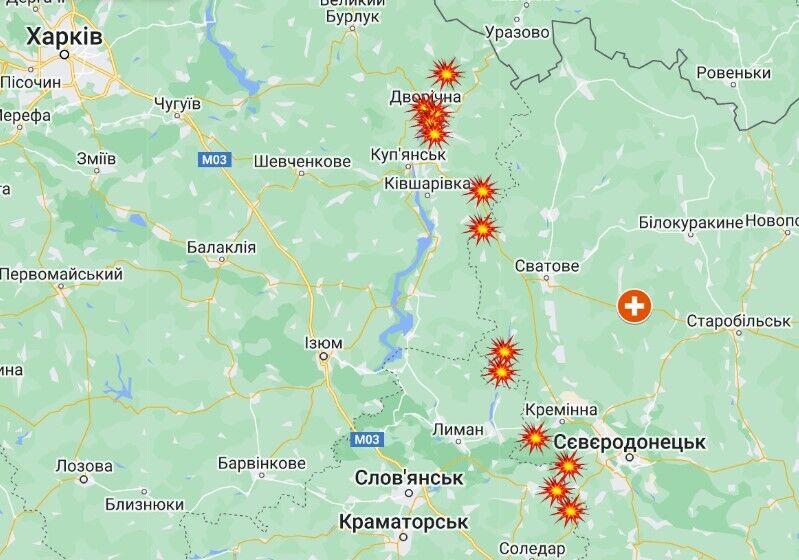 Ситуация в Луганской области: обстрелы армией рф по состоянию на вечер 223 апреля 2023 года