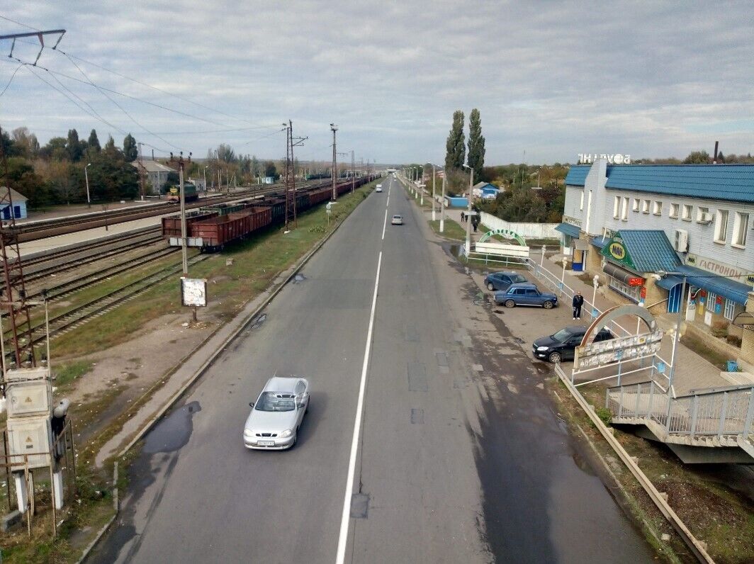 Панорамне фото Дружківки на Донеччині