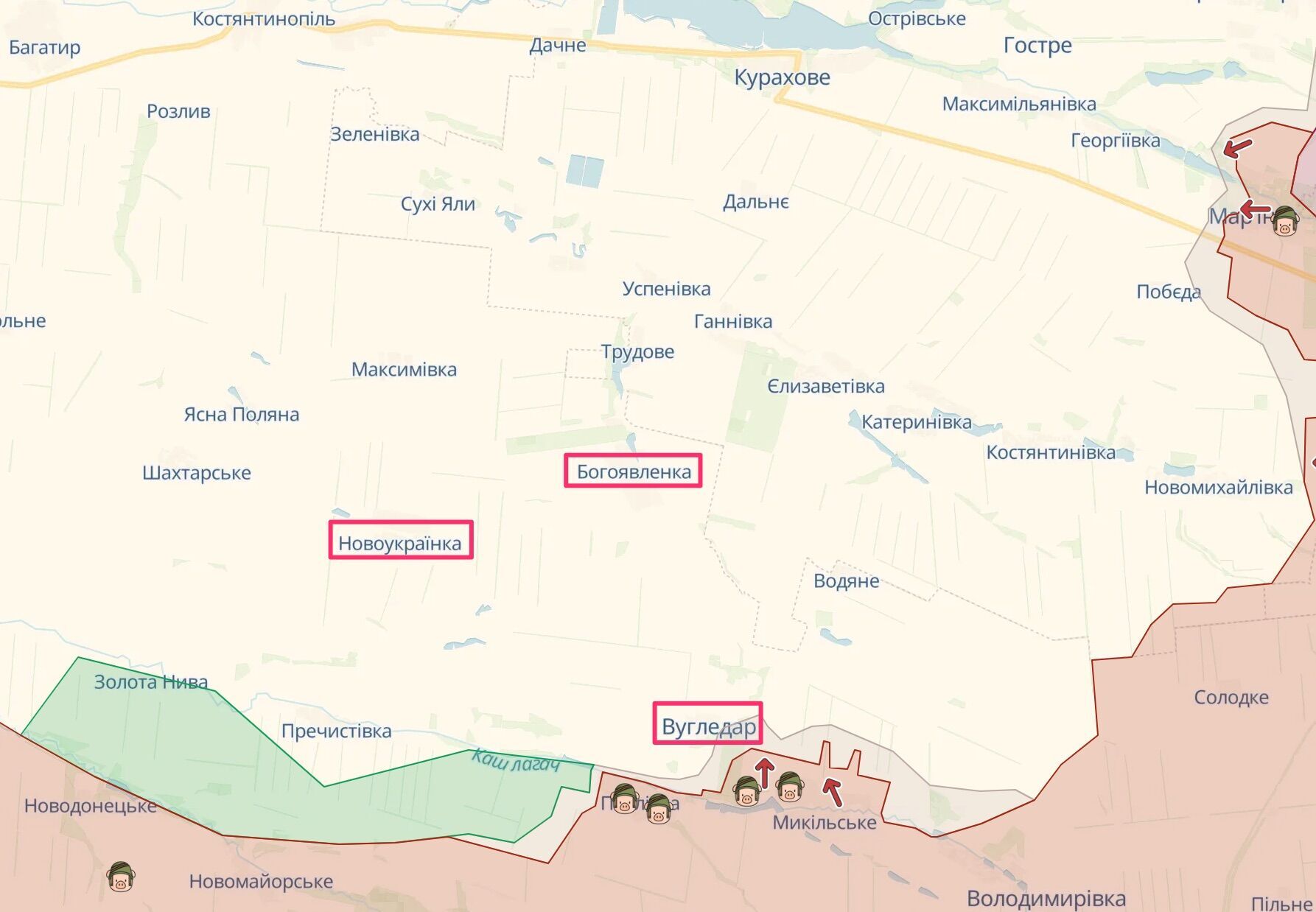 В течение суток оккупанты обстреляли три населенных пункта на Угледарском направлении