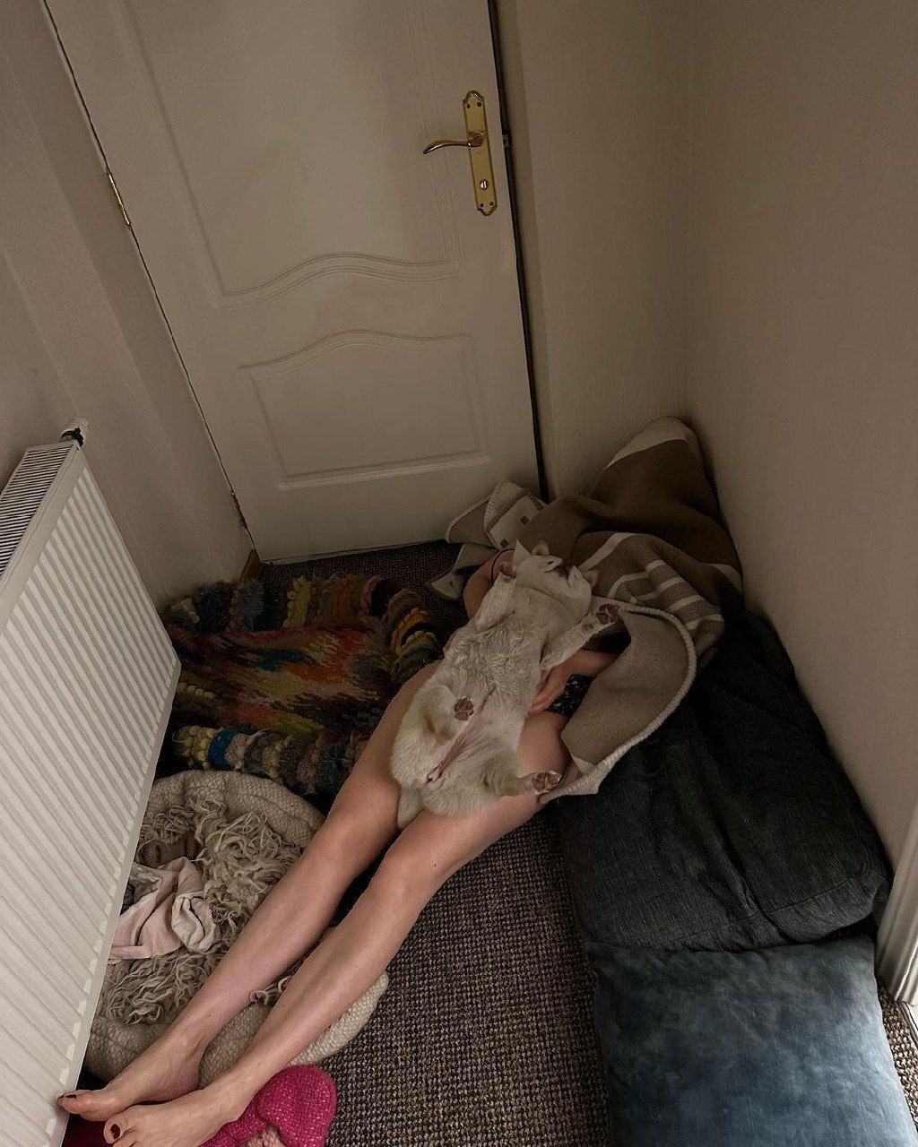 Спала в коридоре: Даша Астафьева рассказала, как пережила ночную атаку на Киев (фото)