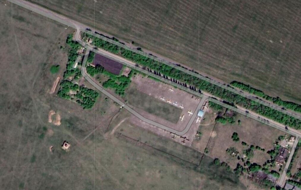 Аэродром Моспино в Донецкой области - бывшая база ''ДОСААФ''
