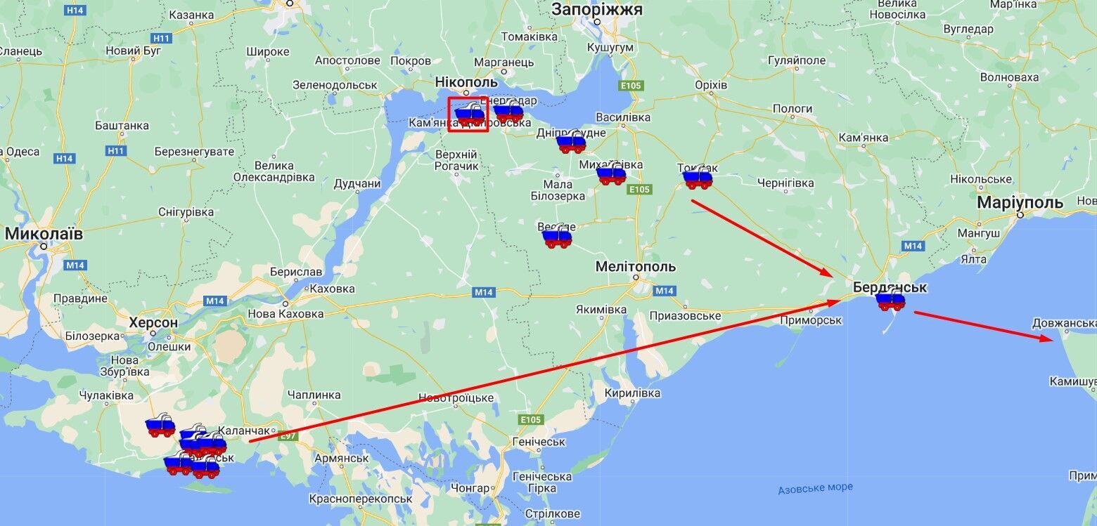 Херсонщина та Запоріжчина: населені пункти, звідки росіяни почали евакуювати людей