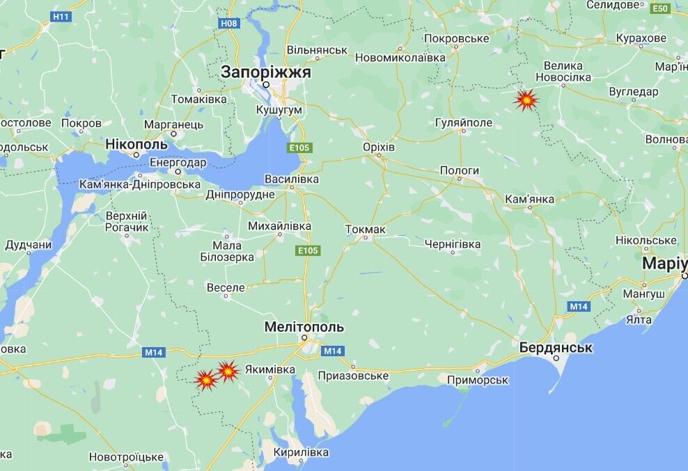 Какие дамбы взорвала армия рф в Запорожской области
