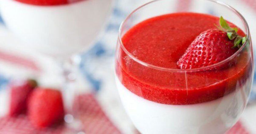 Полунична панна-кота: простий рецепт десерту, що освіжає