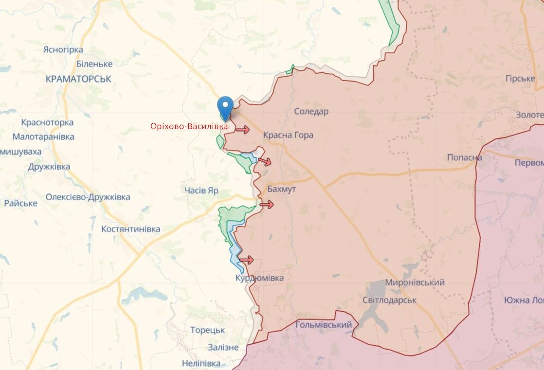 Бахмутський напрямок - станом на ранок 16 червня 2023 року