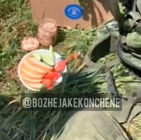 Обед солдата армии рф