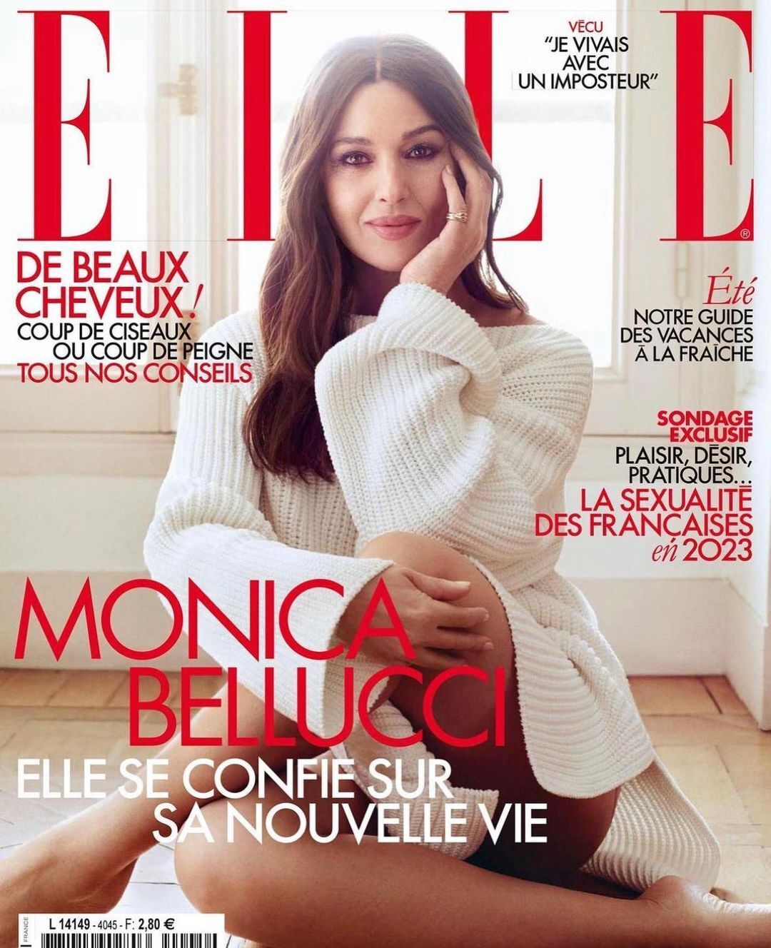Моніка Белуччі - на обкладинці липневого Elle