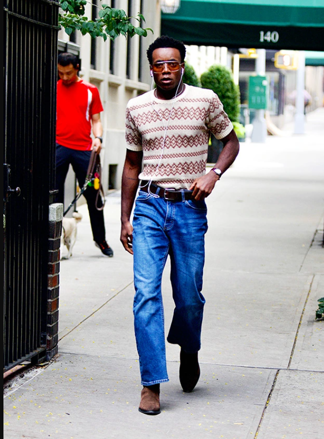 Дэвид Банда, сын Мадонны, возле ее дома в Нью-Йорке