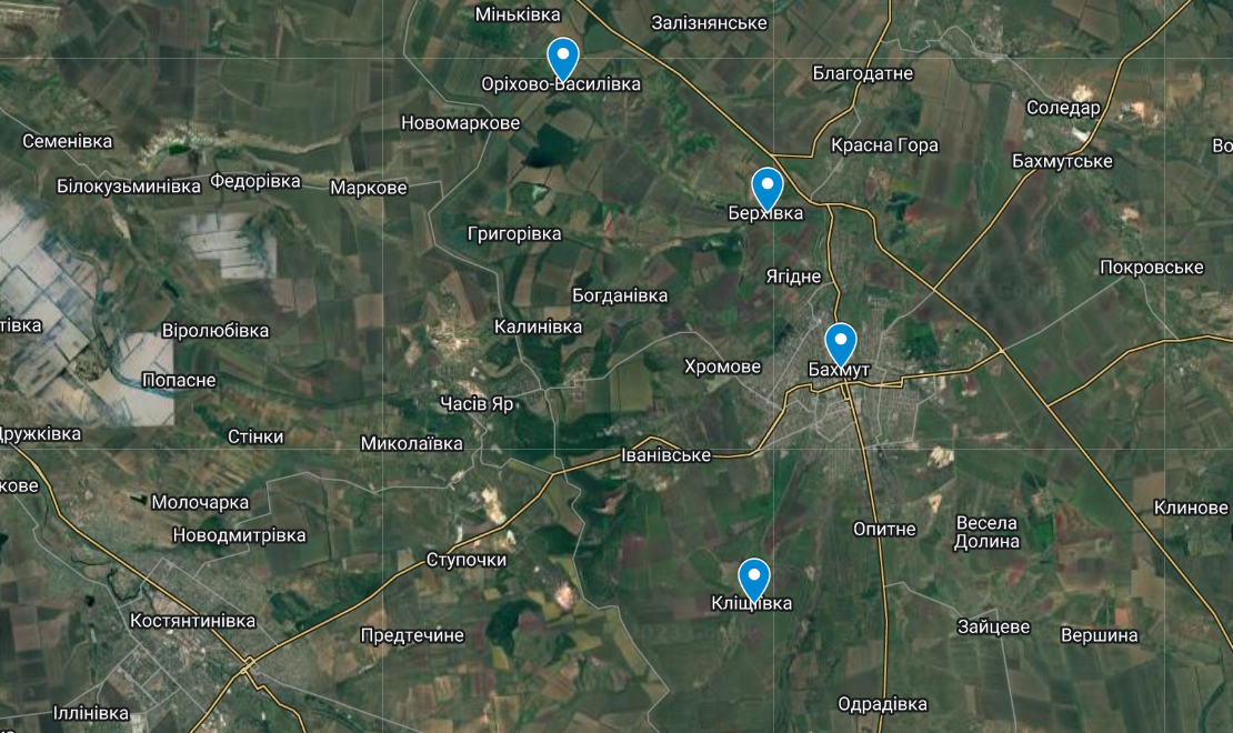 Уволены Курдюмовка и Клещиевка - данные по состоянию на 29 июня 2023 года