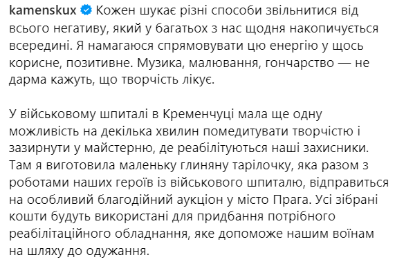 Комментарий Насти Каменских