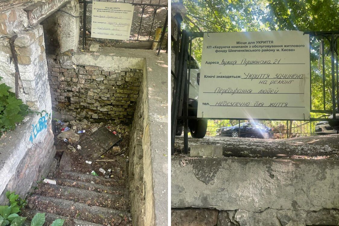 ремонт укриття