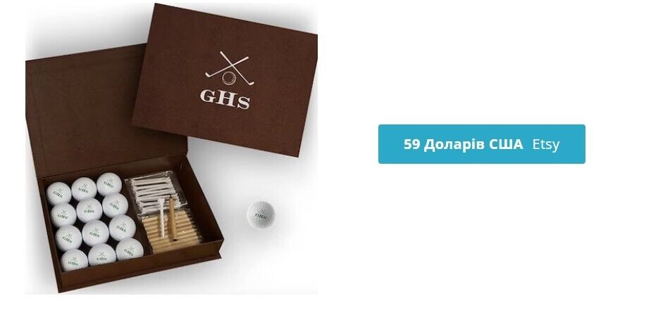 Набор именных мячиков для гольфа – что подарить отцу
