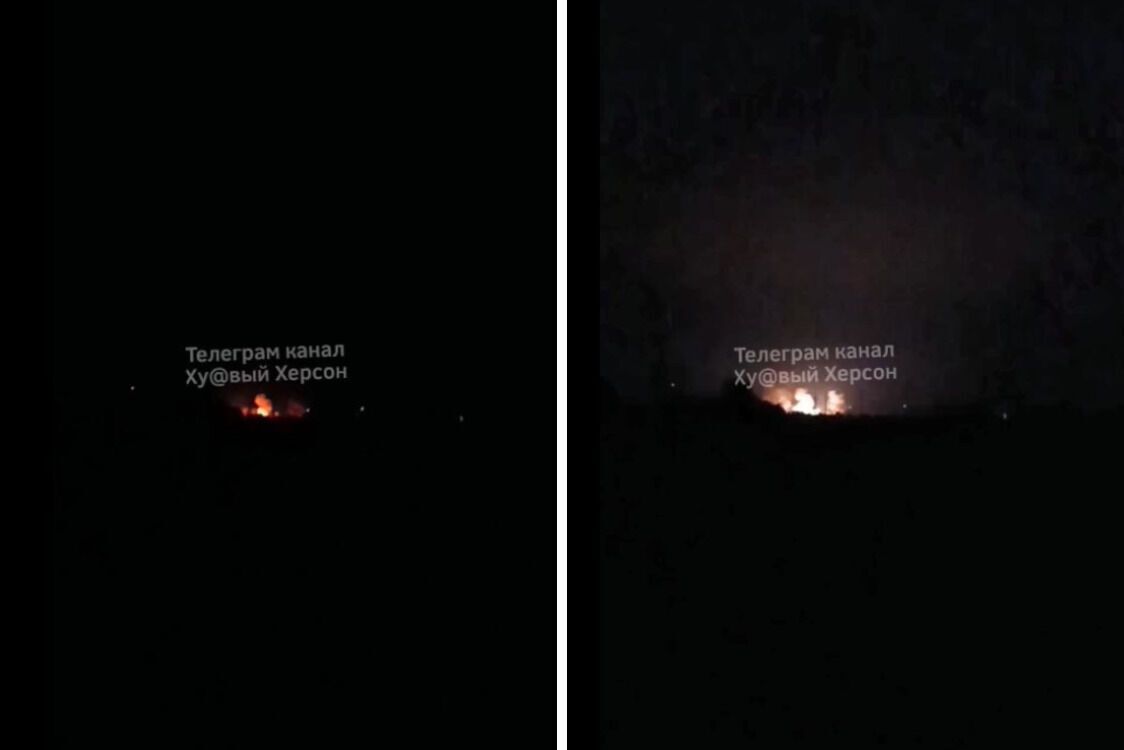 Детонация склада БК