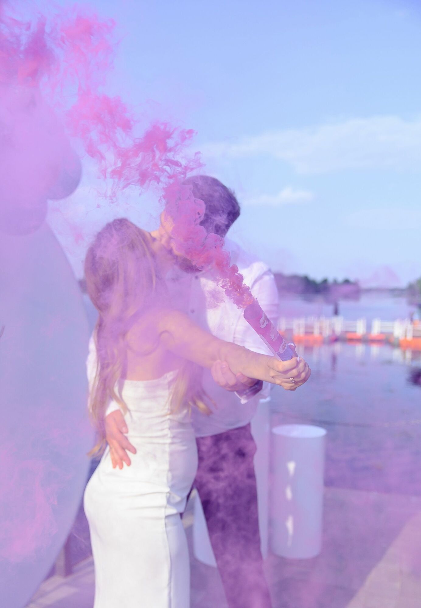 Гендер-паті на березі Дніпра: телеведуча Островська розсекретила стать майбутньої дитини