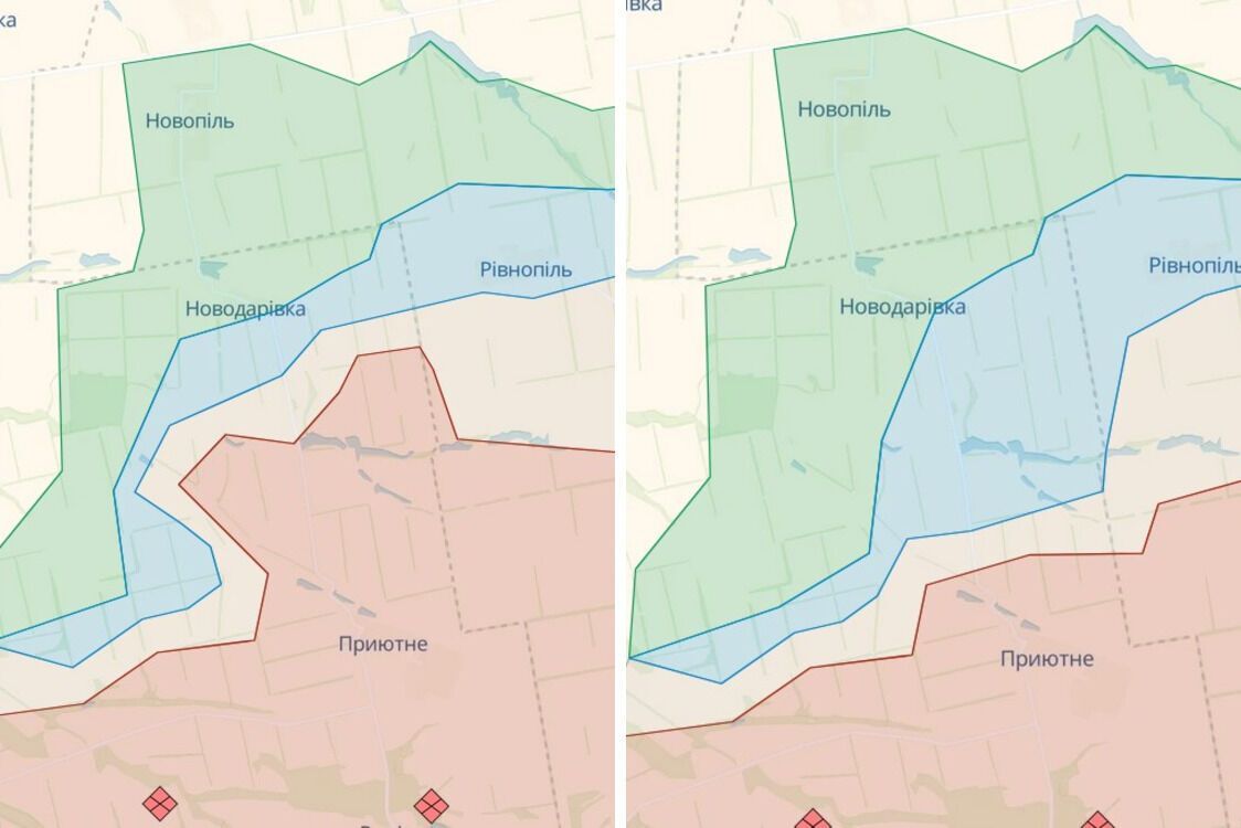 ЗСУ відкинули ворога у районі Новодарівки на Запоріжжі, – DeepState
