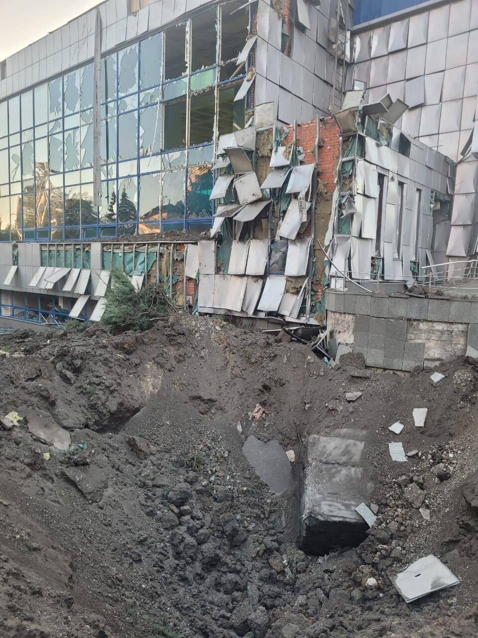Національний спортивний палац ''Метеор'' у Дніпрі зруйновано окупантами