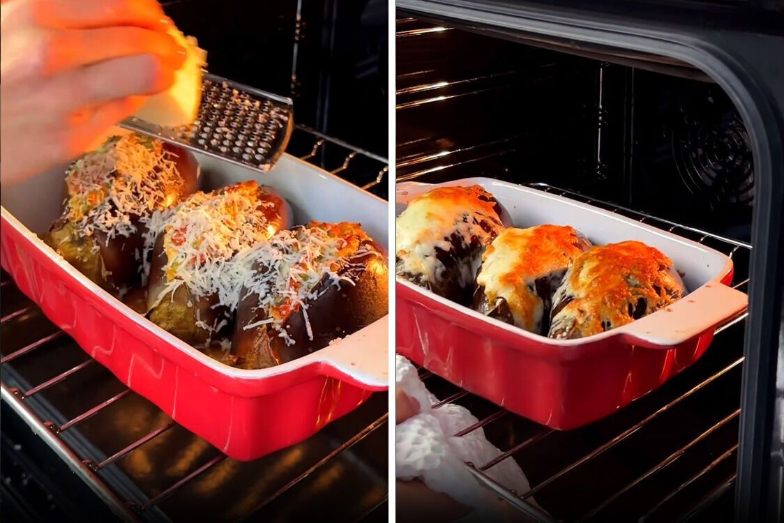 Покроковий рецепт фаршированих баклажанів