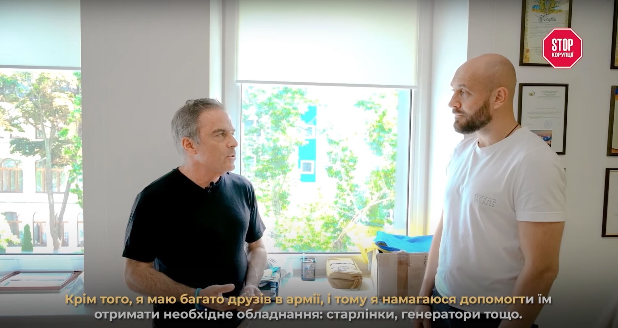 Стивен Мур пообщался с основателем ИА ''Стоп коррупции'' Романом Бочкалой
