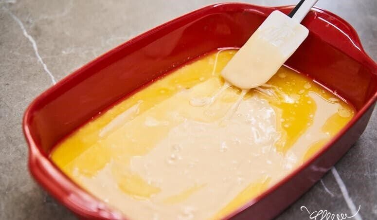 Пошаговый рецепт приготовления американского пирога с персиками.