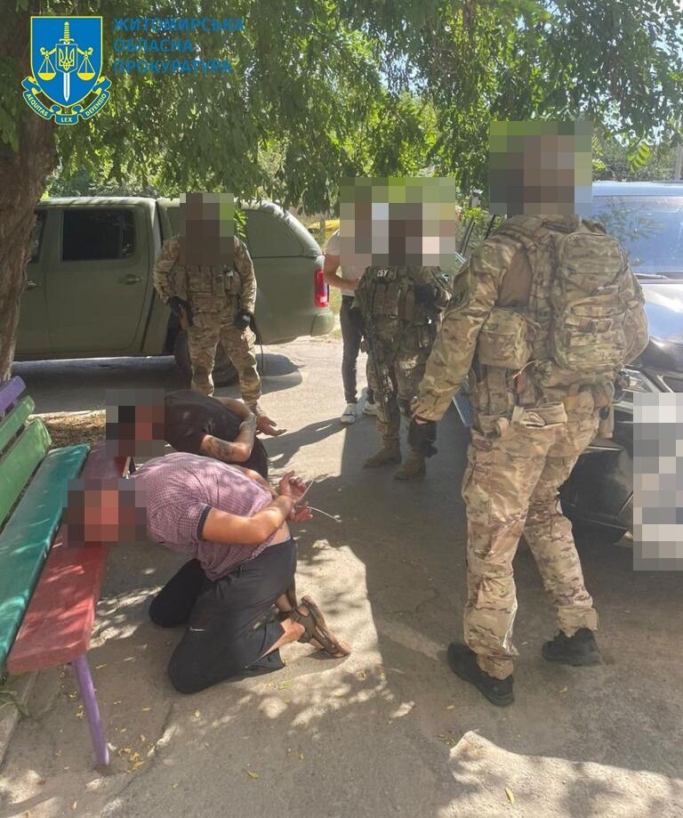В Житомирской области задержали рэкетиров, которые требовали деньги от бойца ВСУ