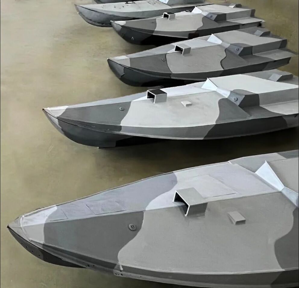 Внешний вид разработанных СБУ морских дронов, которыми атаковали Крымский мост