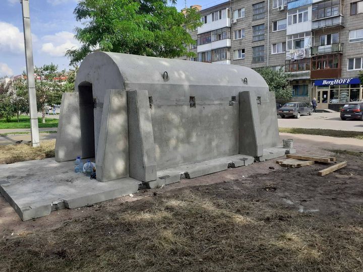 В Житомире построили бетонные хранилища стоимостью 1,5 млн гривен