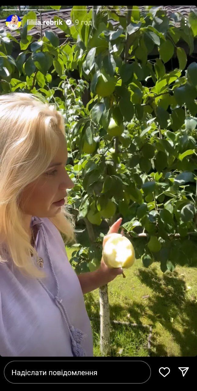 телеведущая Лилия Ребрик