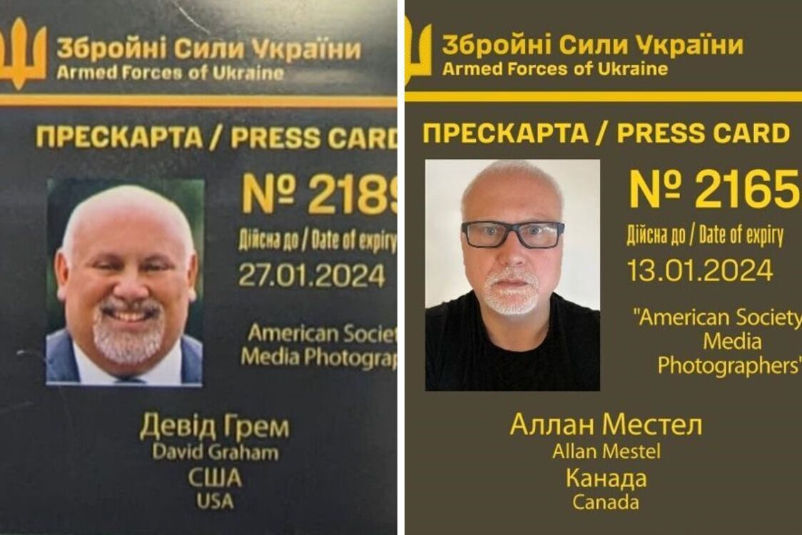 Иностранцы представители СМИ приехали в Украину для объективного освещения событий войны