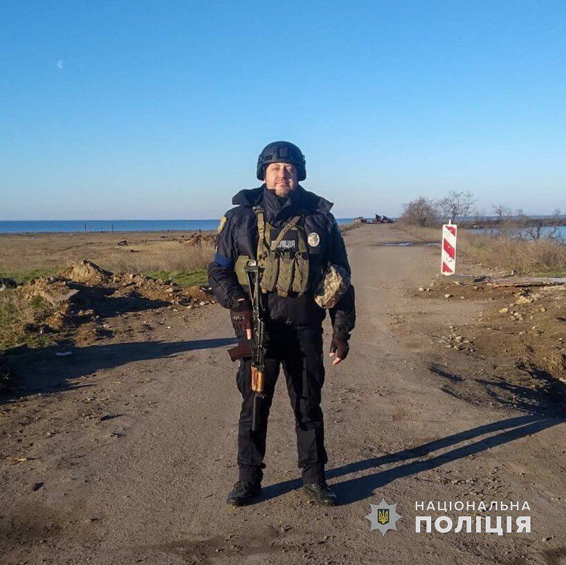 Одесский полицейский Юрий Душак