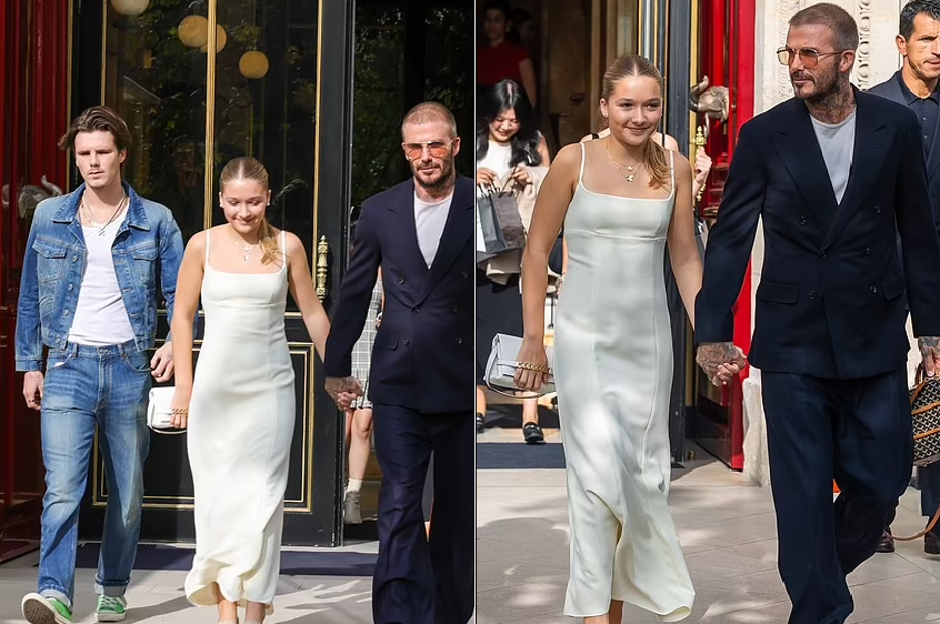 Родина вирушає підтримати Вікторію Бекхем на її показі на Паризькому тижні моди