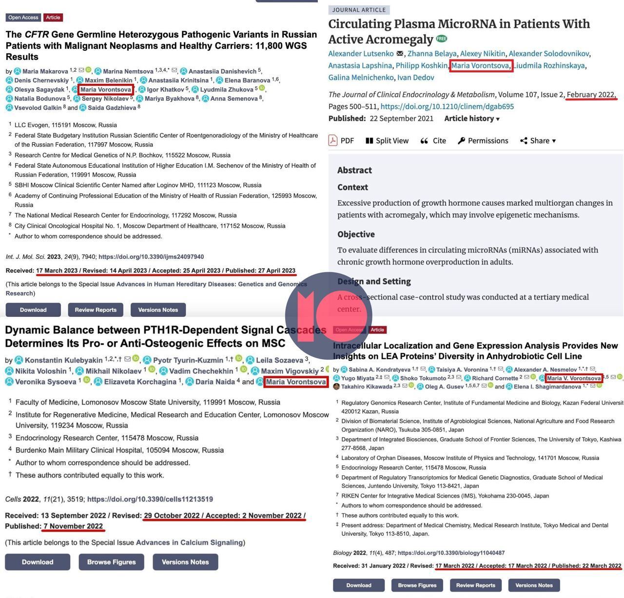 Научные работы