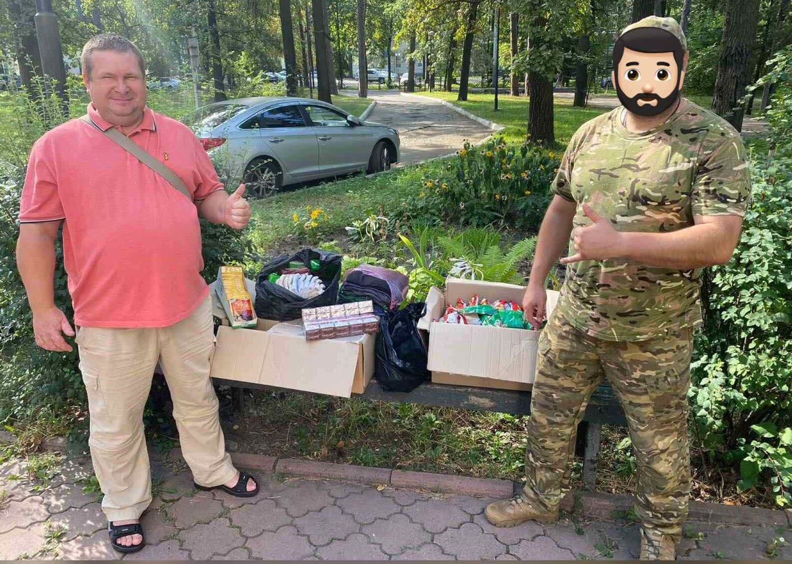 Львовские и бучанские волонтеры направили помощь международному легиону
