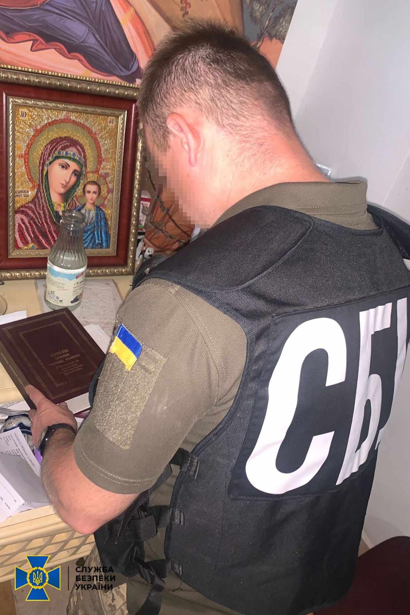Священник на Закарпатье молился с прихожанами за процветание россии