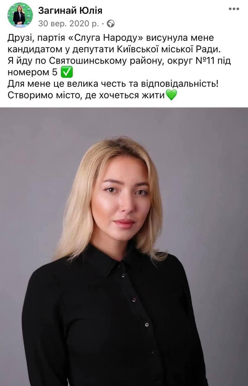 Юлія Загинай