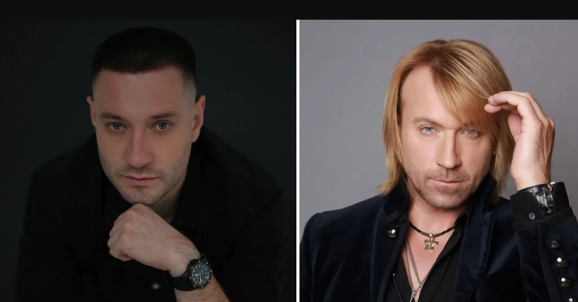 Андрій Кравченко та Олег Винник, яких часто порівнюють
