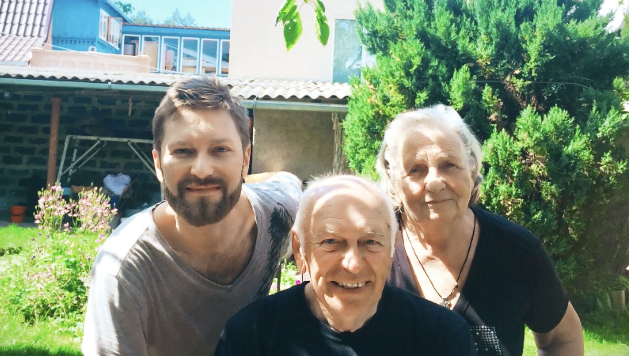 EL Кравчук разом із батьками