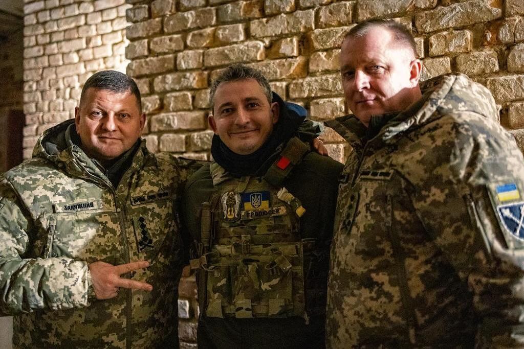 Коля Серга показался с Валерием Залужным и поделился впечатлениями от встречи