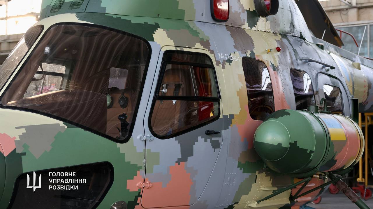 Украинская разведка получила уникальный вертолет для медицинской эвакуации с горячих точек фронта