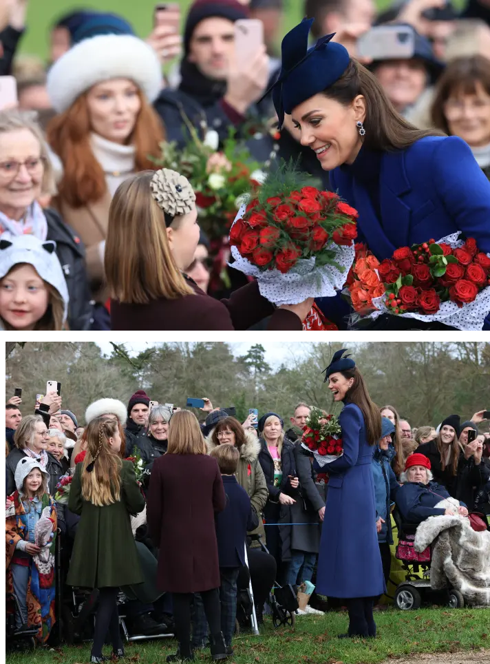 Принцеса Шарлотта піднесла квіти від шанувальників своїй двоюрідній сестрі Мії Тіндалл