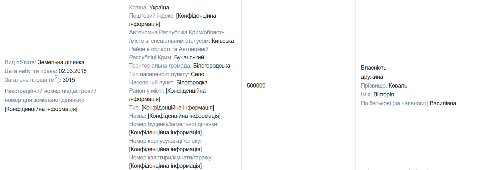 Замглавы АРМА Великоречанин задекларировал Porsche и VIP-имение под Киевом