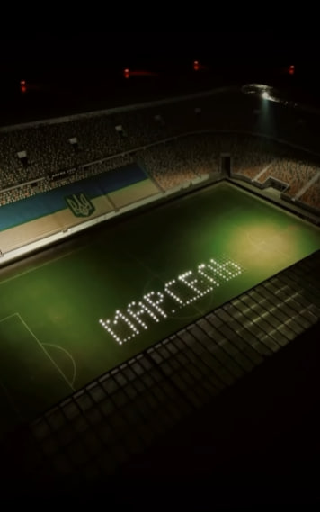 Українська блогерка Макєєва орендувала стадіон, щоб сповістити підписникам імʼя сина