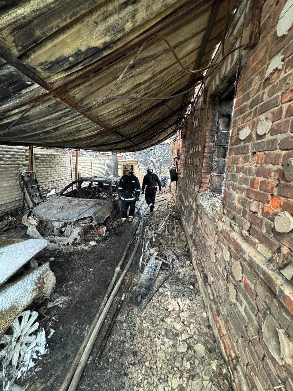 Харьков: в одном из домов сгорела целая семья – супруги и трое детей