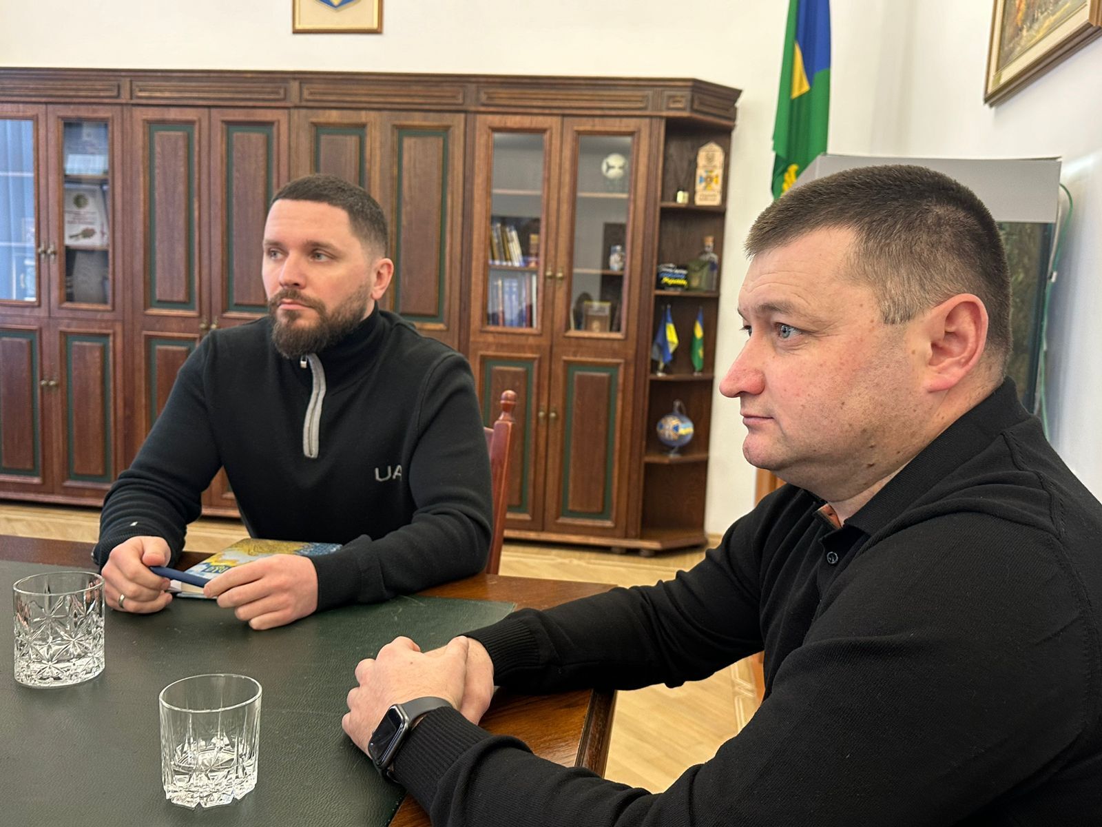 Львовские активисты встретились с руководством областной таможни