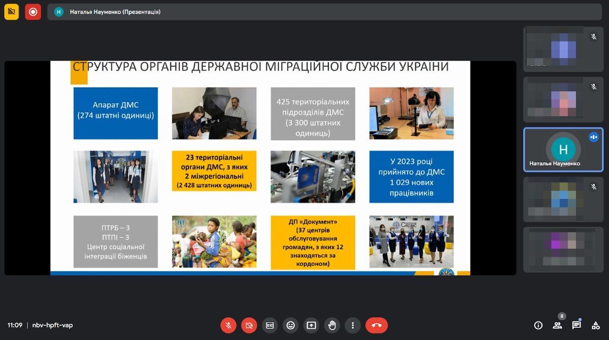 Презентация отчета о результатах работы ГТС Украины в 2023 году
