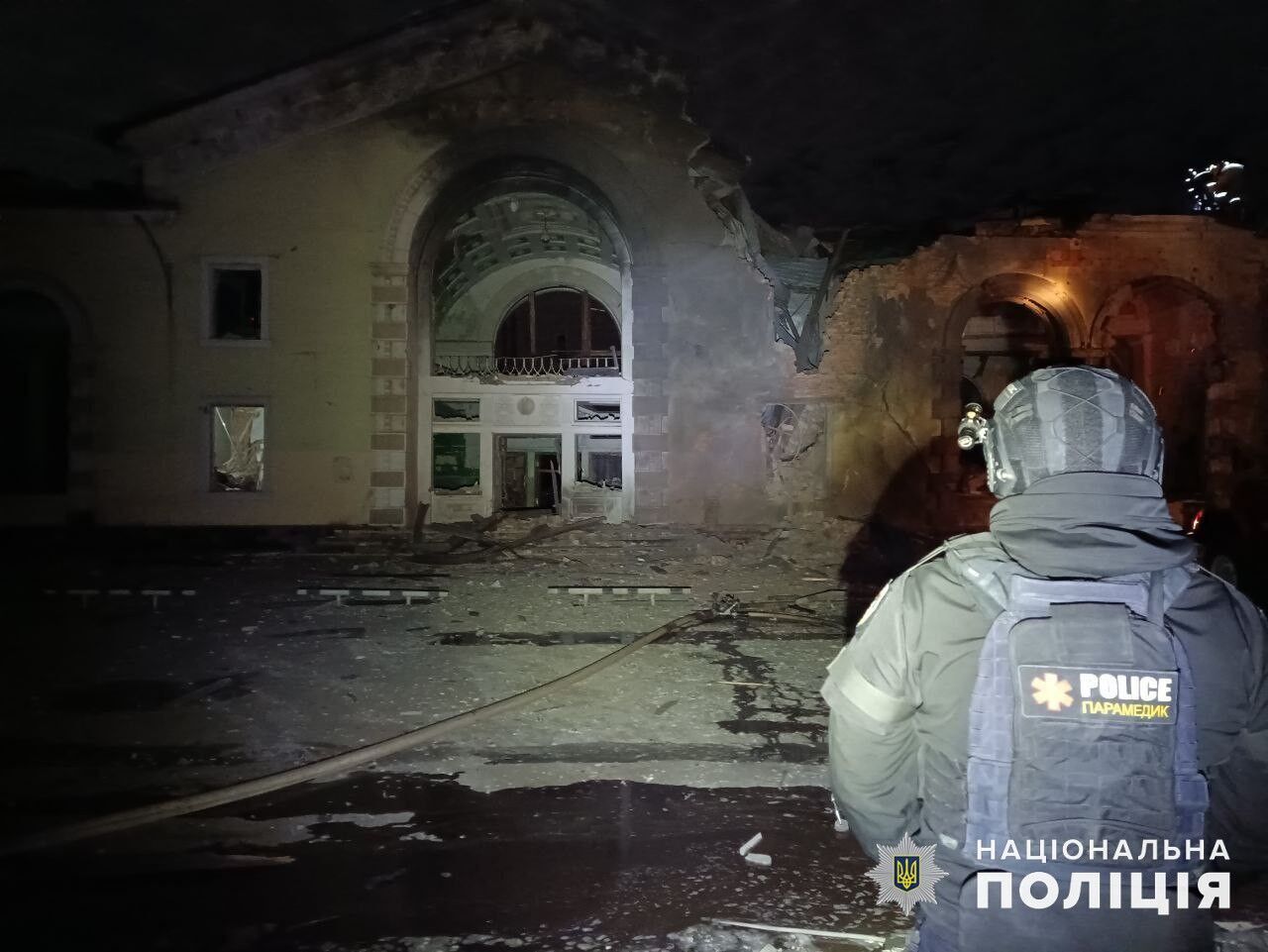 Массированный удар по Константиновке: сооружен вокзал и гражданские объекты (фото)