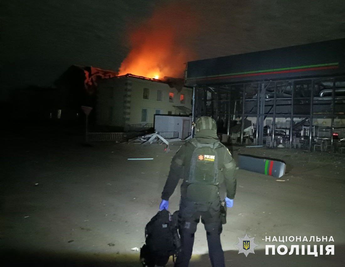 Массированный удар по Константиновке: сооружен вокзал и гражданские объекты (фото)