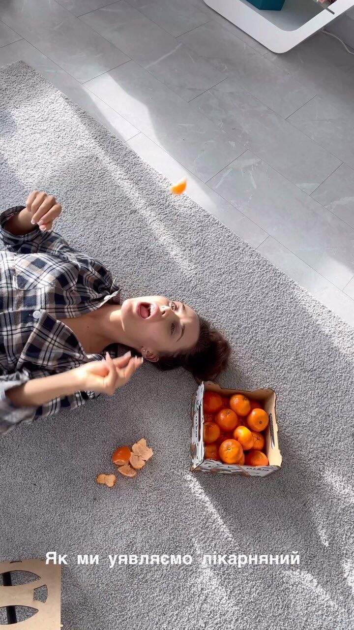 Ксеня Мішина на лікарняному